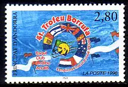 Andorra frz. Mi.Nr. 488 Int. Alpine Skimeisterschaften Borrufa-Pokal (2,80)