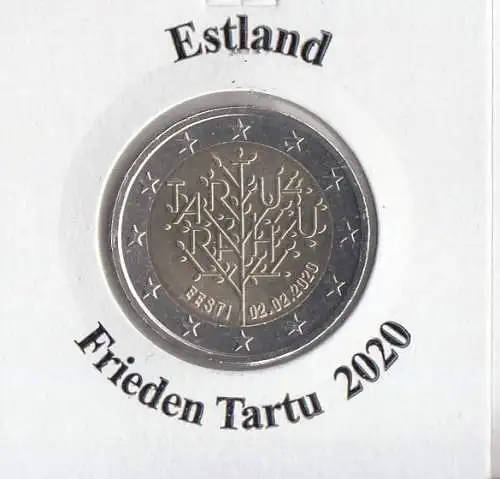 Estland 2020 Frieden Tartu