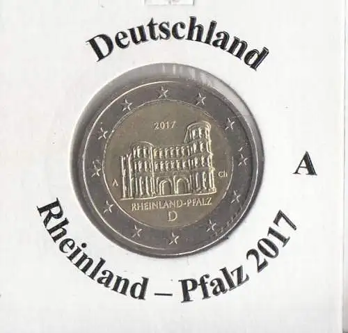 Deutschland 2017 Rheinland-Pfalz A 