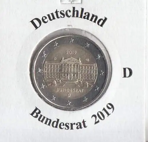 Deutschland 2019 Bundesrat D