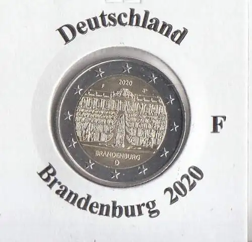 Deutschland 2020 Brandenburg F 