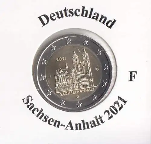 Deutschland 2021 Sachsen Anhalt F