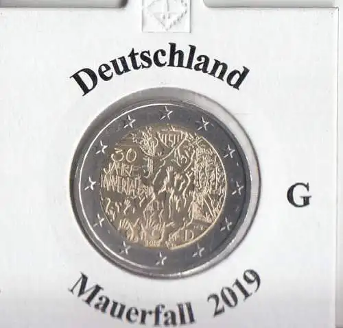 Deutschland 2019 30 Jahre Mauerfall G