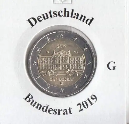 Deutschland 2019 Bundesrat G