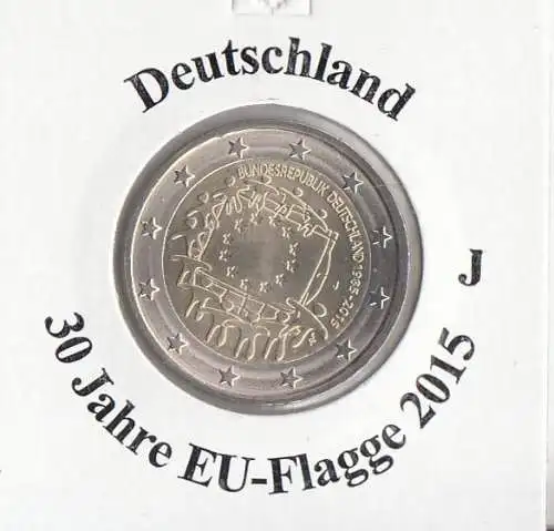 Deutschland 2015 EU-Flagge J