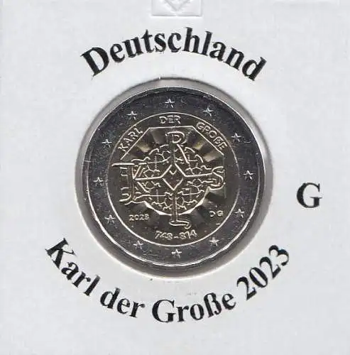 Deutschland 2023 Karl der Große G