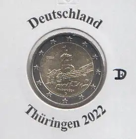 Deutschland 2022 Thüringen D