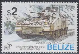 Belize Mi.Nr. 1157 50Jahre UNO, Schützenpanzer (2)