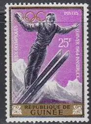 Guinea Mi.Nr. 236A Olympia 1964 Innsbruck, Skispringen (25)