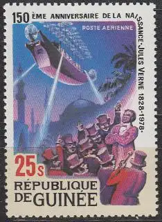 Guinea Mi.Nr. 849A Jules Verne, Robour der Eroberer (25)