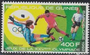 Guinea Mi.Nr. 1260A Olympia 1992 Barcelona, Fußball (400)