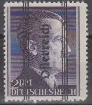 Österreich Mi.Nr. 694IA Hitler, senkr.Aufdr. gez. 12 1/2 (2 RM)