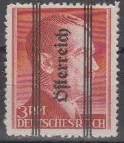 Österreich Mi.Nr. 695IA Hitler, senkr.Aufdr. gez. 12 1/2 (3)