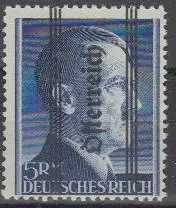 Österreich Mi.Nr. 696IA Hitler, senkr.Aufdr. gez. 12 1/2 (5 RM)