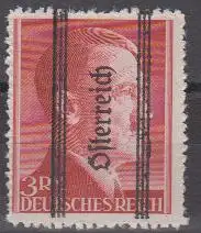 Österreich Mi.Nr. 695IIA Hitler, senkr.Aufdr. gez. 12 1/2 (3)