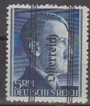 Österreich Mi.Nr. 696IIA Hitler, senkr.Aufdr. gez. 12 1/2 (5 RM)