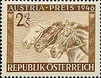 Österreich Mi.Nr. 789 Austria Preis Pferdeköpfe ( S + 2 S)