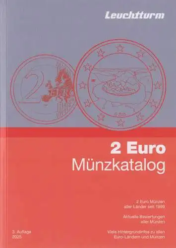 Leuchtturm 2-Euro-Katalog 2025 3. Auflage (deutsch) - sofort lieferbar