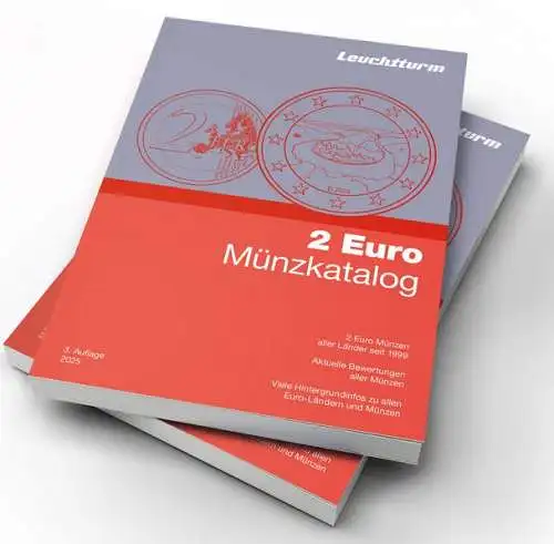 Leuchtturm 2-Euro-Katalog 2025 3. Auflage (deutsch)