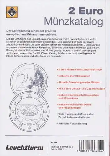 Leuchtturm 2-Euro-Katalog 2025 3. Auflage (deutsch) - sofort lieferbar