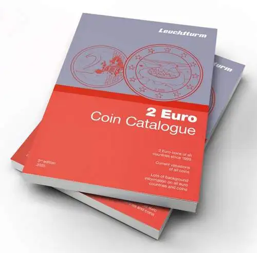 Leuchtturm 2-Euro-Katalog 2025 3. Auflage (englisch)