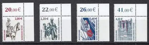 Bund "Sehenswürdigkeiten", Serie 2002 bis 2004, alle Eckrand