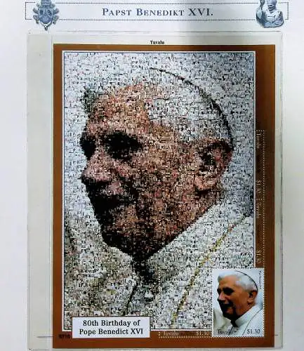 Sammlung "Papst Benedict XVI." (alle Seiten sind unten abgebildet)