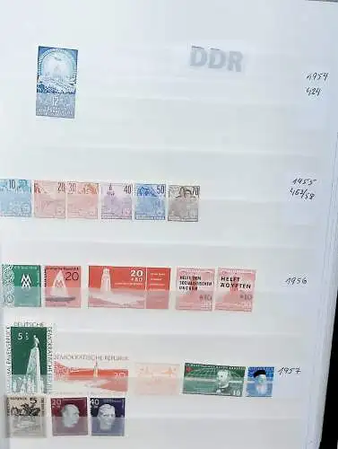 kleine Sammlung Berlin und DDR, alle Marken unten abgebildet