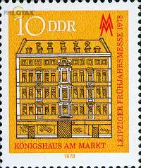 D,DDR Mi.Nr. 2308 Leipziger Frühjahrsmesse 78, Königshaus Leipzig (10)