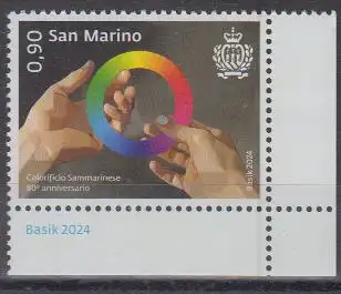 San Marino Mi.Nr. (noch nicht im Michel) 80 Jahre Farbenfabrik