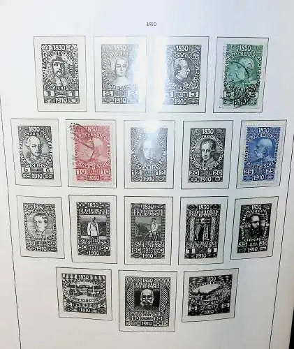 Sammlung Österreich 1850 bis 1965, unten alles abgebildet