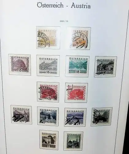 Sammlung Österreich 1850 bis 1965, unten alles abgebildet