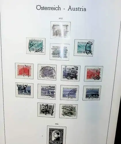 Sammlung Österreich 1850 bis 1965, unten alles abgebildet