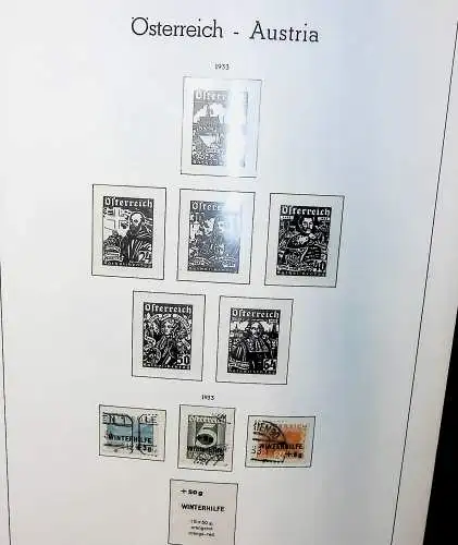Sammlung Österreich 1850 bis 1965, unten alles abgebildet