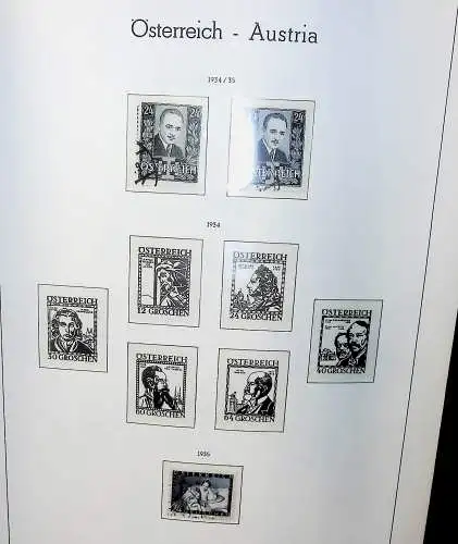 Sammlung Österreich 1850 bis 1965, unten alles abgebildet