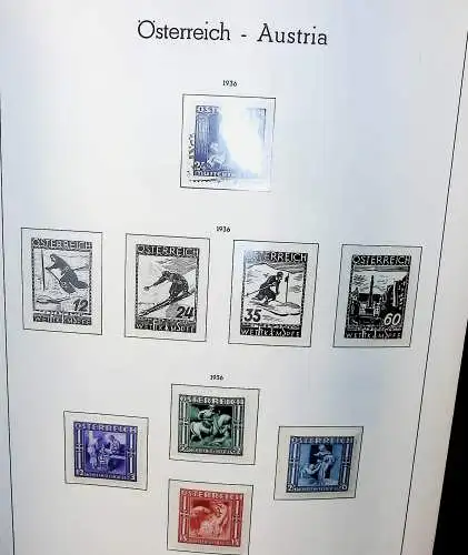 Sammlung Österreich 1850 bis 1965, unten alles abgebildet