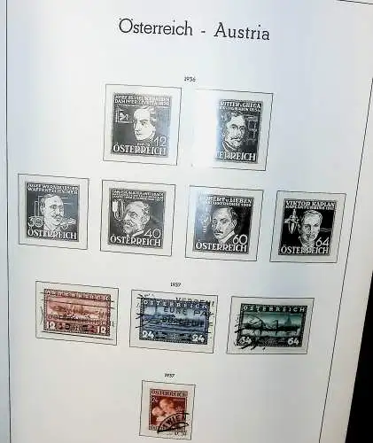 Sammlung Österreich 1850 bis 1965, unten alles abgebildet