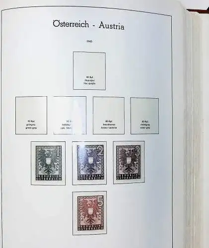Sammlung Österreich 1850 bis 1965, unten alles abgebildet