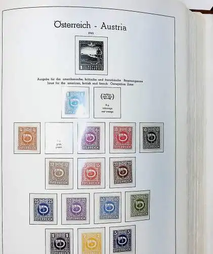 Sammlung Österreich 1850 bis 1965, unten alles abgebildet