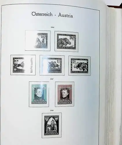 Sammlung Österreich 1850 bis 1965, unten alles abgebildet