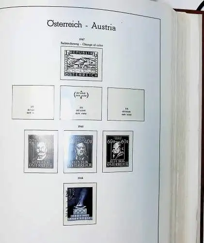 Sammlung Österreich 1850 bis 1965, unten alles abgebildet