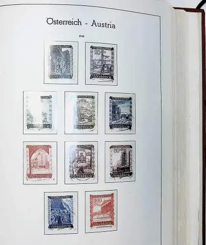 Sammlung Österreich 1850 bis 1965, unten alles abgebildet