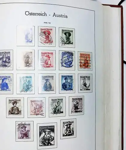 Sammlung Österreich 1850 bis 1965, unten alles abgebildet