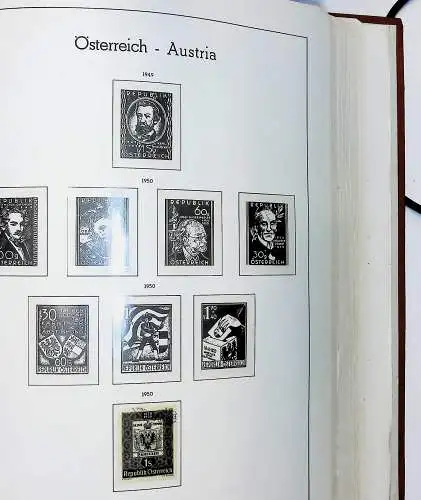 Sammlung Österreich 1850 bis 1965, unten alles abgebildet