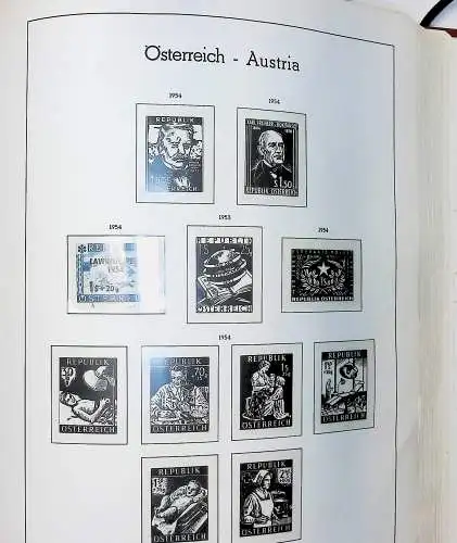 Sammlung Österreich 1850 bis 1965, unten alles abgebildet