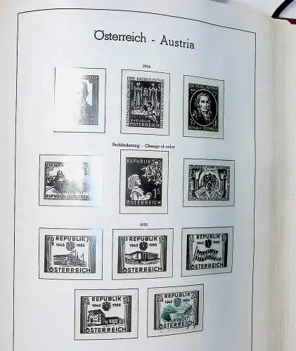 Sammlung Österreich 1850 bis 1965, unten alles abgebildet