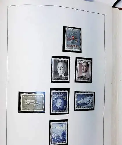 Sammlung Österreich 1850 bis 1965, unten alles abgebildet