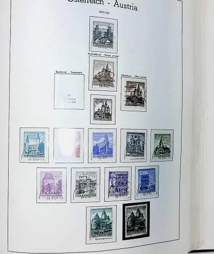 Sammlung Österreich 1850 bis 1965, unten alles abgebildet