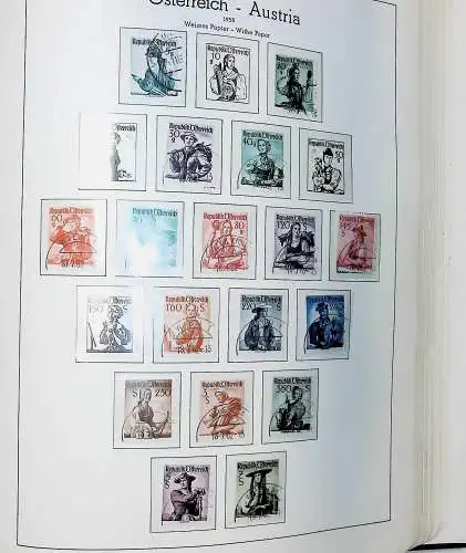 Sammlung Österreich 1850 bis 1965, unten alles abgebildet