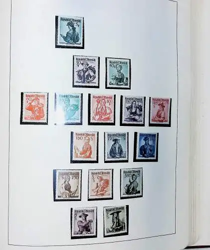 Sammlung Österreich 1850 bis 1965, unten alles abgebildet